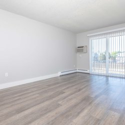 beautiful bedroom with hardwood floor from Ascent Apartment in Colorado Springs, CO