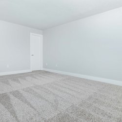 beautiful bedroom with carpet from Ascent Apartment in Colorado Springs, CO