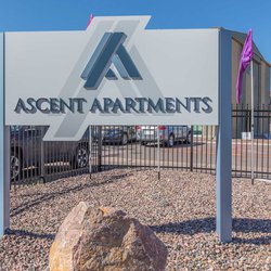 exterior sign of Ascent Apartments, Colorado Springs